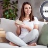Lampa LED SELFIE średnica 36cm wysoka 327598 Sanico Goldlux